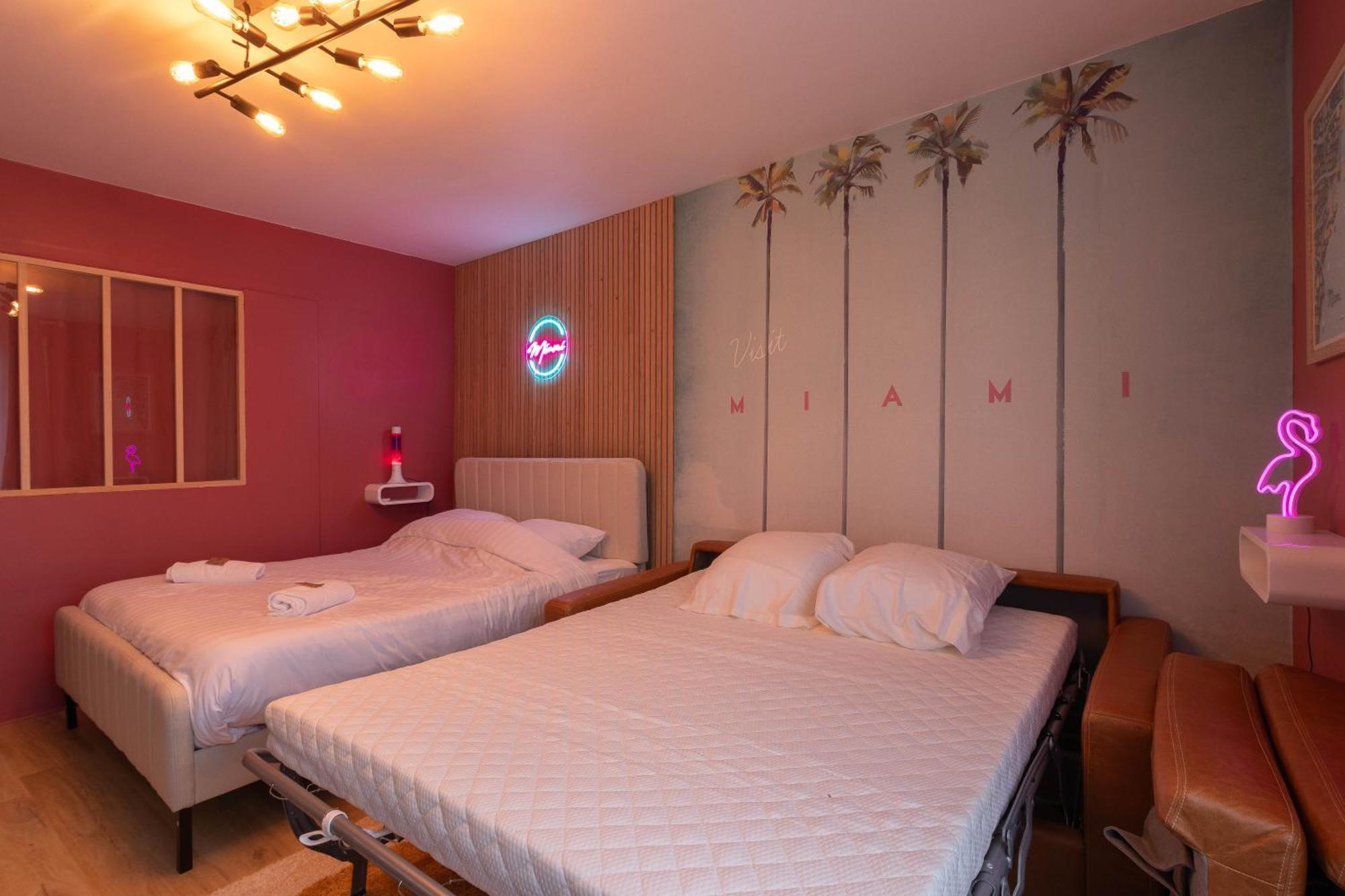 Cabana & Miami 70'S - Proche Parking Et Epicerie Mâcon 外观 照片