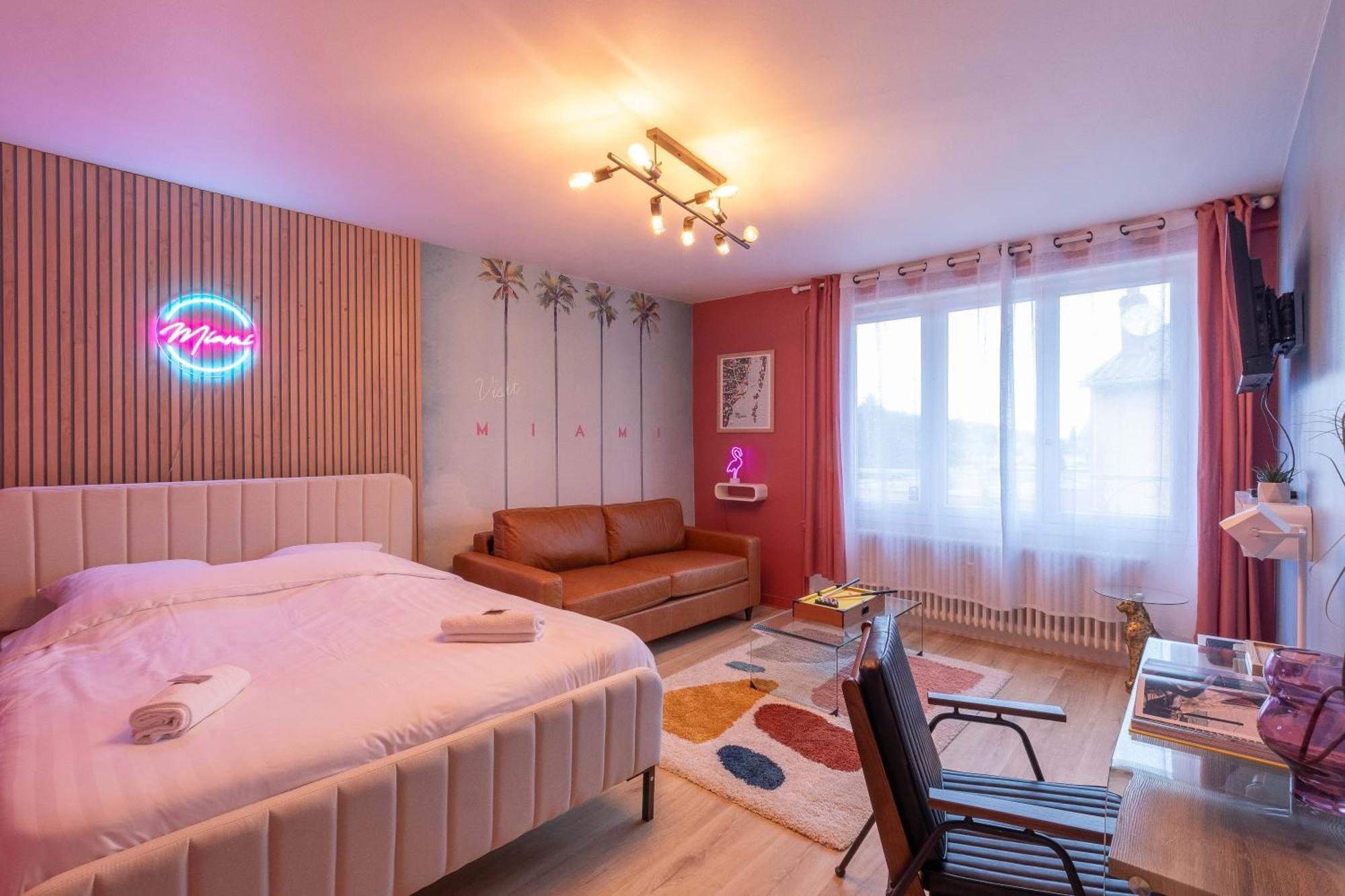 Cabana & Miami 70'S - Proche Parking Et Epicerie Mâcon 外观 照片